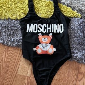 M medium swimsuit tank black Brand new never worn but without tags one piece